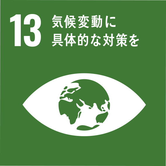 SDG13 気候変動に具体的な対策を